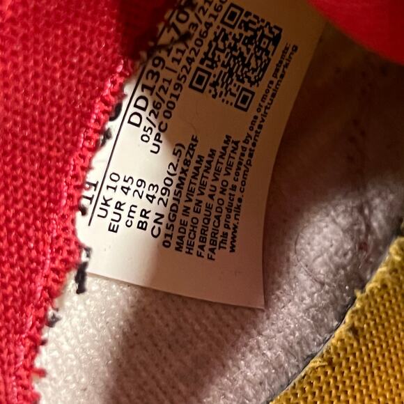 Nike Dunk Low Midas Gold shoes 11 men - Picture 2 of 10